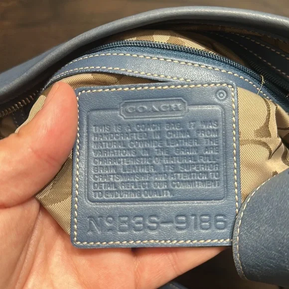 Vintage Coach 9186 Legacy Soho Bucket Leather Shoulder Bag - Picture 12 of 12